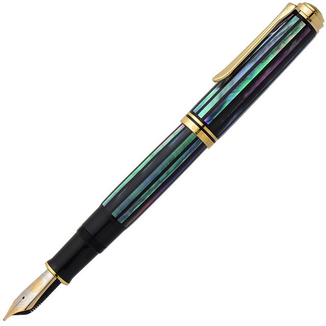 Pelikan（ペリカン）万年筆 限定品 螺鈿万年筆 M1000 緑光【りょっこう】