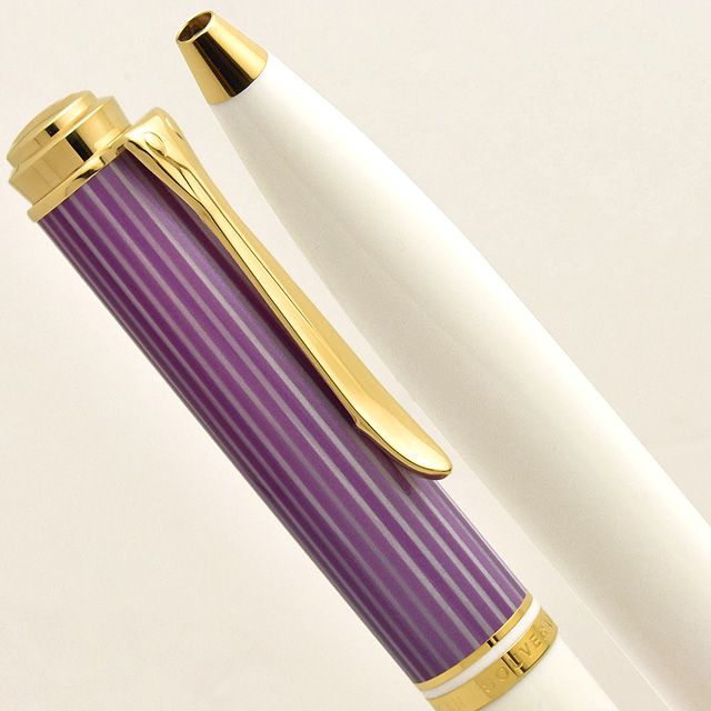 Pelikan ペリカン ボールペン 特別生産品 バイオレット/ホワイト K600