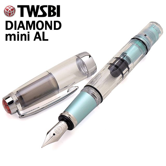 TWSBI（ツイスビー） 万年筆 ダイヤモンド mini AL ミントブルー M74451