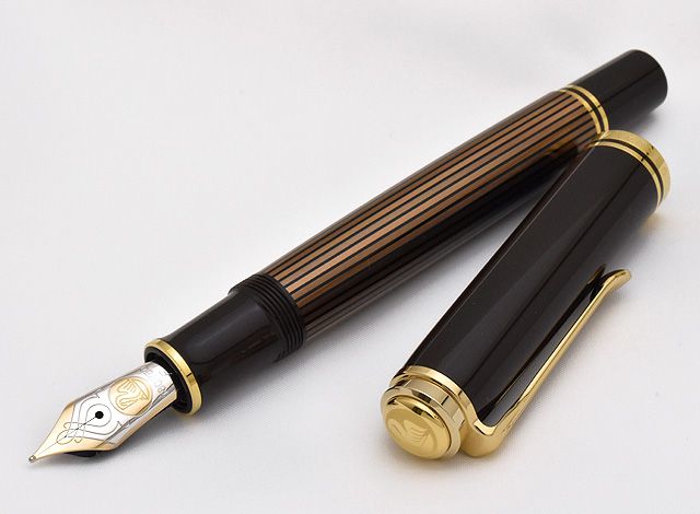 Pelikan ペリカン ブラウンブラック】Pelikan 万年筆 特別生産品