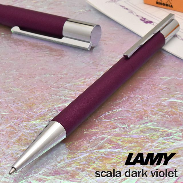 LAMY ラミ� ボ�ルペン 水性 スカラ マットブラ� L380 正規輸入� - 3