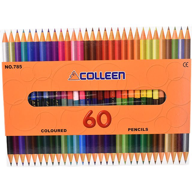 COLLEEN（コーリン色鉛筆） 785丸 30本60色紙箱入り色鉛筆 785-30/60