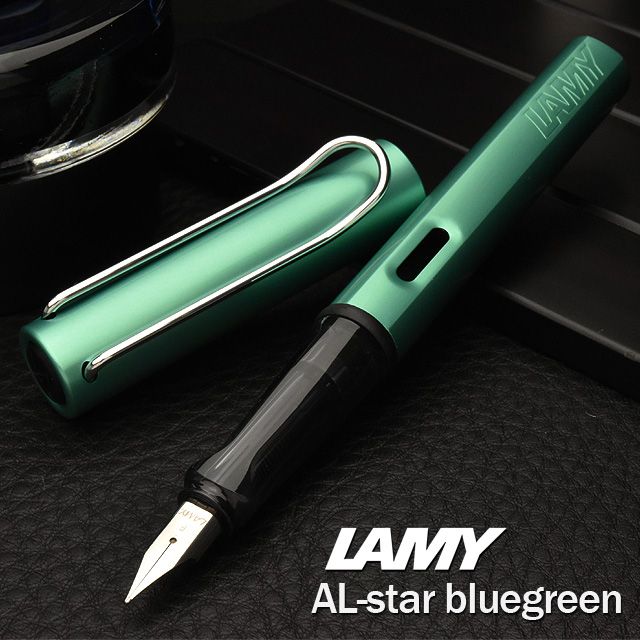 LAMY（ラミー）万年筆 アルスター ブルーグリーン L32-