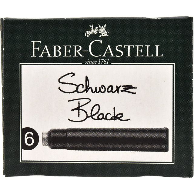 FABER-CASTELL（ファーバーカステル） カートリッジインク 6本入 18550