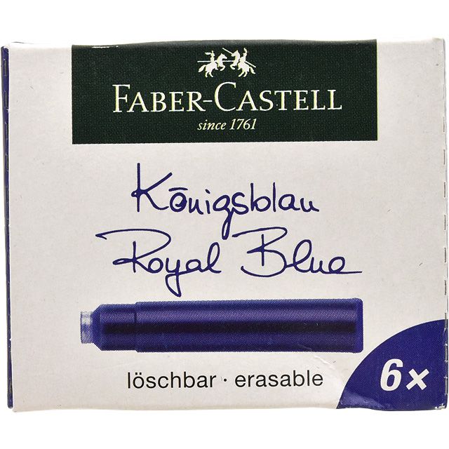 FABER-CASTELL（ファーバーカステル） カートリッジインク 6本入 18550