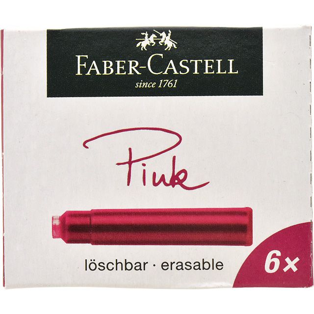 FABER-CASTELL（ファーバーカステル） カートリッジインク 6本入 18550