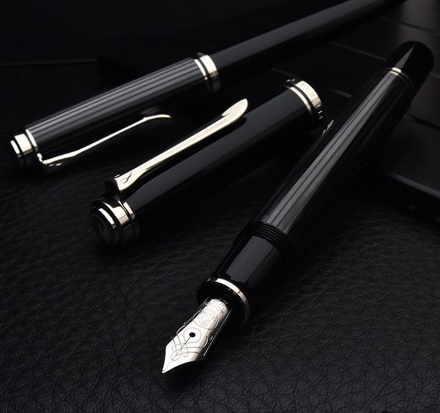 Pelikan ペリカン 万年筆 スーベレーン M605 ブラック EF