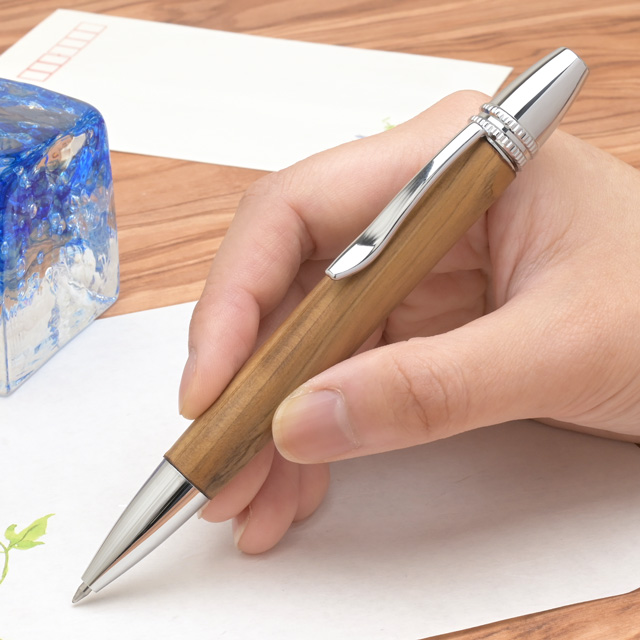 工房 AKIRA 木軸 ボールペン パトリオットスリム ジェットストリーム