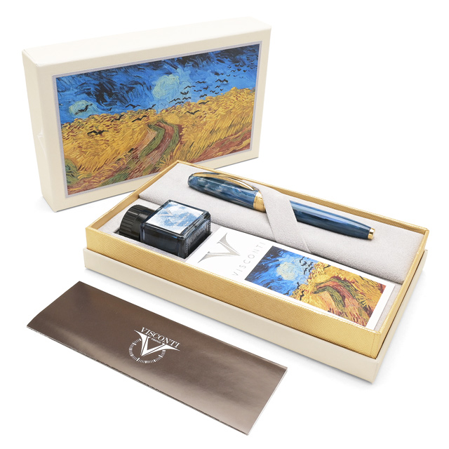 VISCONTI ビスコンティ 万年筆 ヴァン ゴッホ 限定品 カラスのいる麦畑