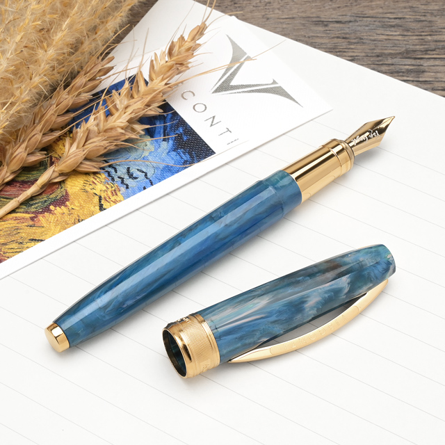 VISCONTI ビスコンティ 万年筆 ヴァン ゴッホ 限定品 カラスのいる麦畑