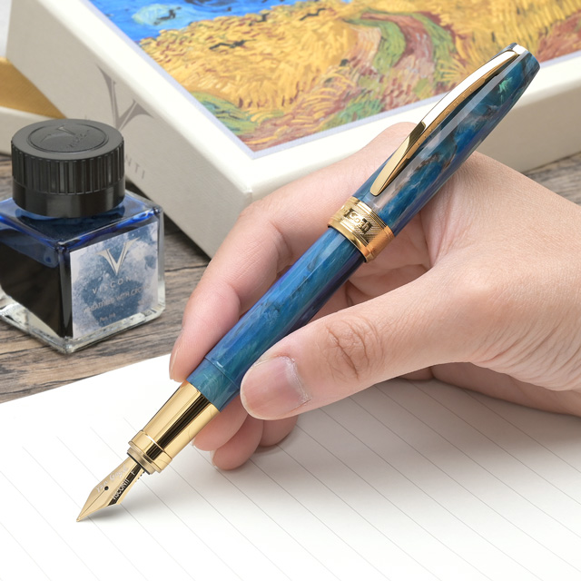 VISCONTI ビスコンティ 万年筆 ヴァン ゴッホ 限定品 カラスのいる麦畑