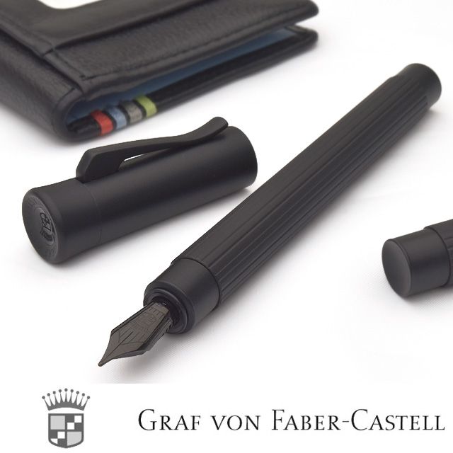 GRAF-VON-FABER-CASTELL ファーバーカステル 万年筆 タミシオ ブラック