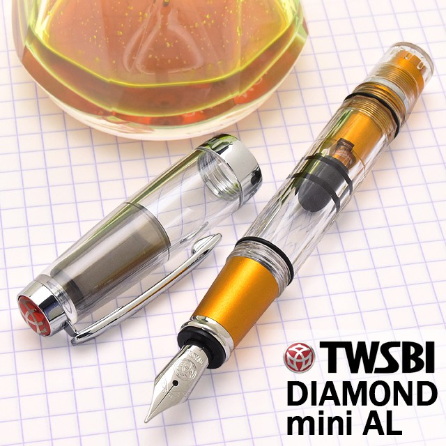 TWSBI(ツイスビー) 万年筆 ダイヤモンド mini AL ゴールド M74452