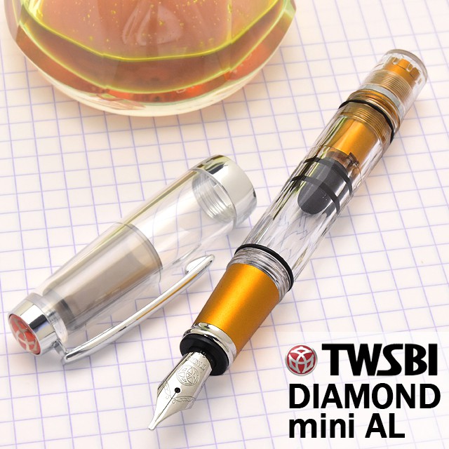 TWSBI(ツイスビー) 万年筆 ダイヤモンド mini AL ゴールド M74452