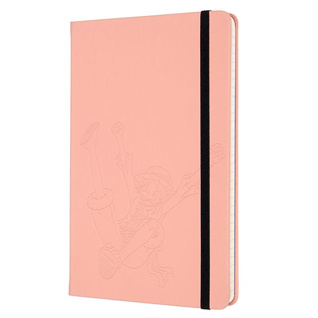 MOLESKINE（モレスキン） ノートブック 限定版 ワンピース ピンク ラージサイズ 横罫 LEOPQP060A 5182296