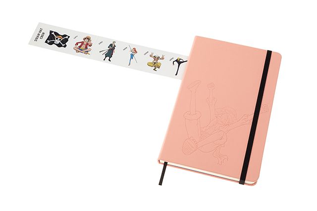 MOLESKINE（モレスキン） ノートブック 限定版 ワンピース ピンク ラージサイズ 横罫 LEOPQP060A 5182296