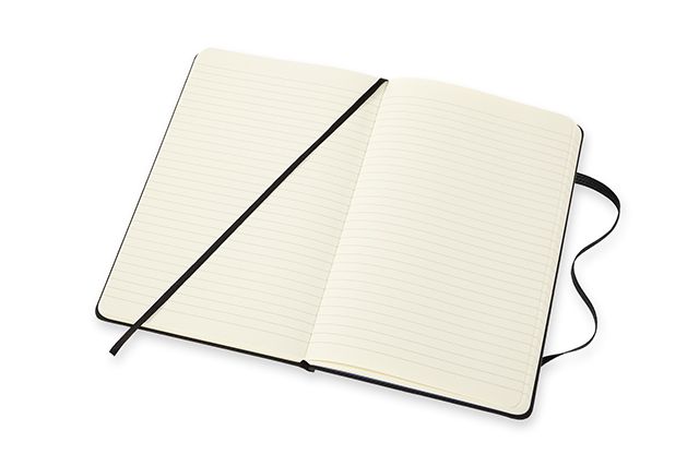 MOLESKINE（モレスキン） ノートブック 限定版 ワンピース ブラック ラージサイズ 横罫 LEOPQP060B 5182297