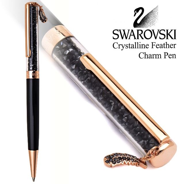 SWAROVSKI（スワロフスキー） ボールペン Crystalline チャームペン フェザー（Feather） 5511232