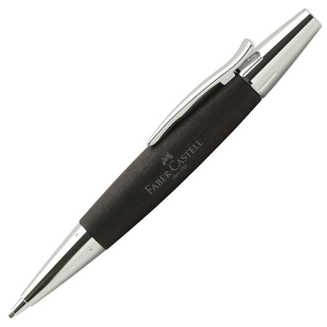 FABER-CASTELL（ファーバーカステル）限定品 ペンシル 新学期セット2025 エモーション ウッド&クローム 梨の木 ダークブラウン 1.4mm 138381