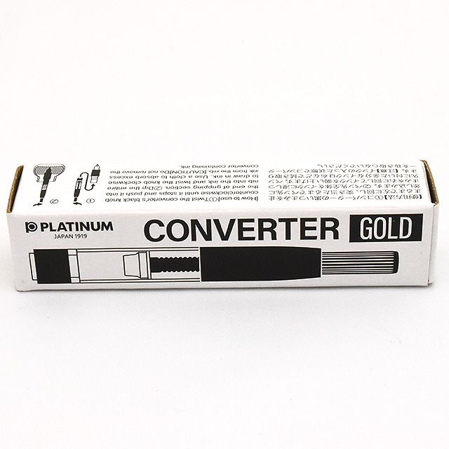 プラチナ万年筆 万年筆用コンバーター コンバーター800A ゴールドタイプ 4876000