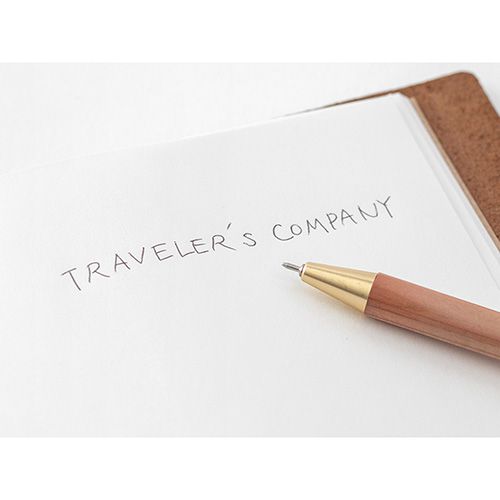 TRAVELER'S COMPANY（トラベラーズカンパニー） 限定品 ブラスプロダクト ボールペン  0.5mm ファクトリーグリーン 36728006