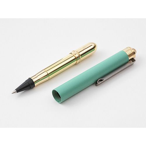 TRAVELER'S COMPANY（トラベラーズカンパニー） 限定品 ブラスプロダクト ローラボール  0.5mm ファクトリーグリーン 36729006