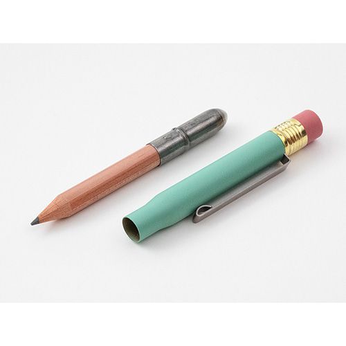 TRAVELER'S COMPANY（トラベラーズカンパニー） 限定品 ブラスプロダクト ペンシル 75mm  ファクトリーグリーン 38077006