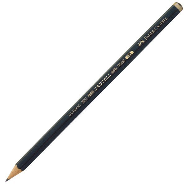 FABER-CASTELL（ファーバーカステル） 鉛筆 カステル9000番 鉛筆6硬度デザイン缶セット 119063