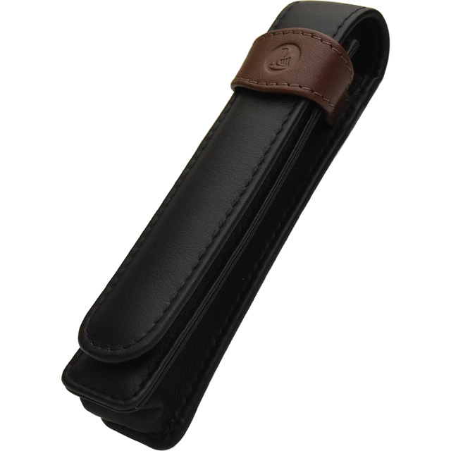 Pelikan（ペリカン）ペンケース TG-14 1本挿し ブラック/ブラウン