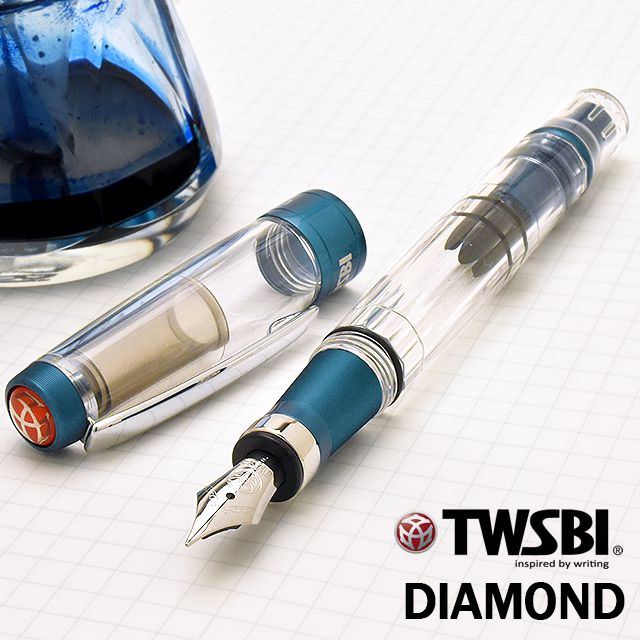 TWSBI ツイスビー 万年筆 ダイヤモンド 580AL プルシアンブルー M74479