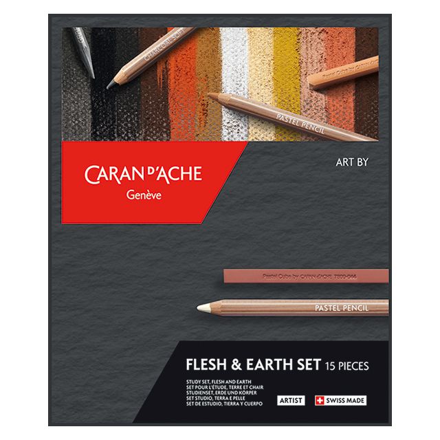 CARAN D'ACHE（カランダッシュ） ドローイングセット アートバイCARAN D'ACHE（カランダッシュ） フレッシュ&アースセット 0776-615