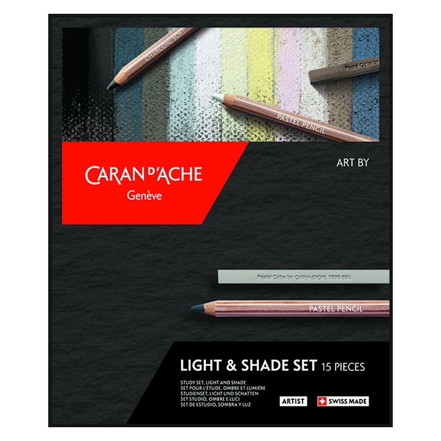 CARAN D'ACHE（カランダッシュ） ドローイングセット アートバイCARAN D'ACHE（カランダッシュ） ライト&シェードセット 0776-815