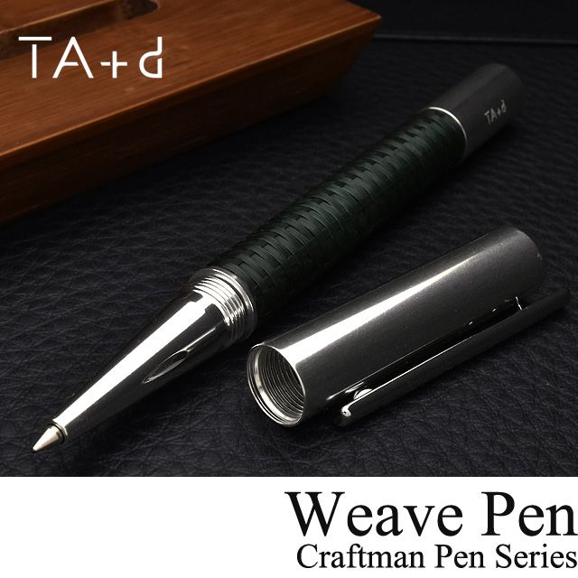 TA+d(トレアジアデザイン) ローラーボール 特別生産品 ウィーヴペン マウンテングリーン WP-020103【限定50本】