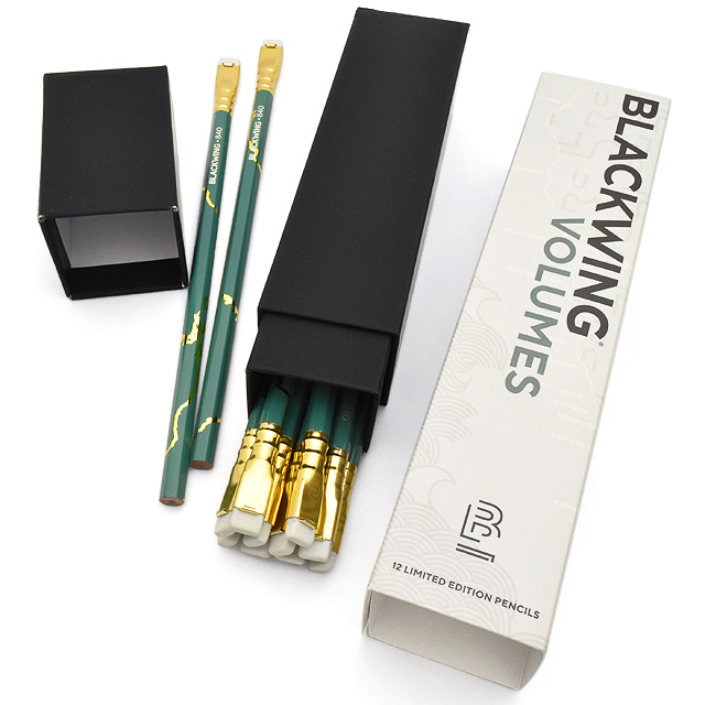 BLACKWING 鉛筆 限定品 ブラックウィング 840 1ダース シーグリーン 105367