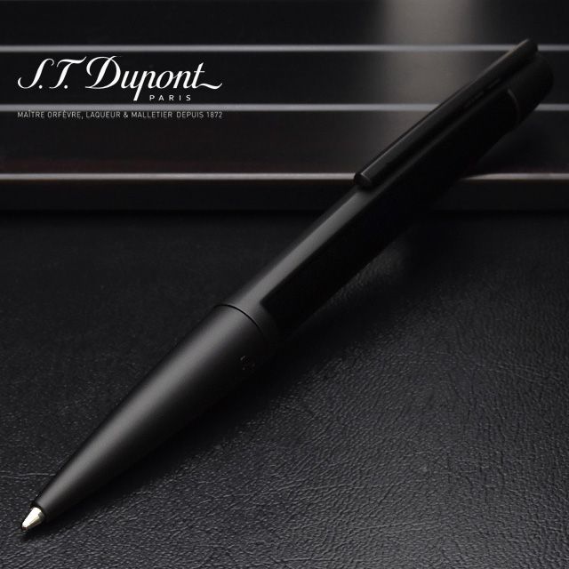 S.T.Dupont エス・テー・デュポン ボールペン デフィ ブラック ...