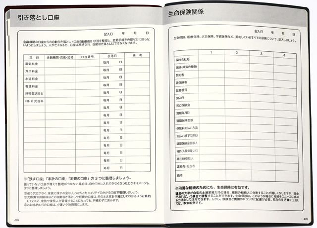 自分の整理箱