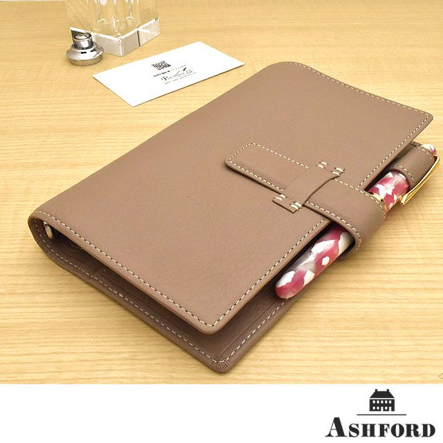 ASHFORD（アシュフォード） システム手帳 シルフ BIBLE 15mm ベルト トープ