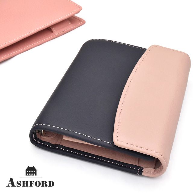 ASHFORD（アシュフォード） システム手帳 モダングレース MICRO5 13mm フラップ ラブリーネイビー