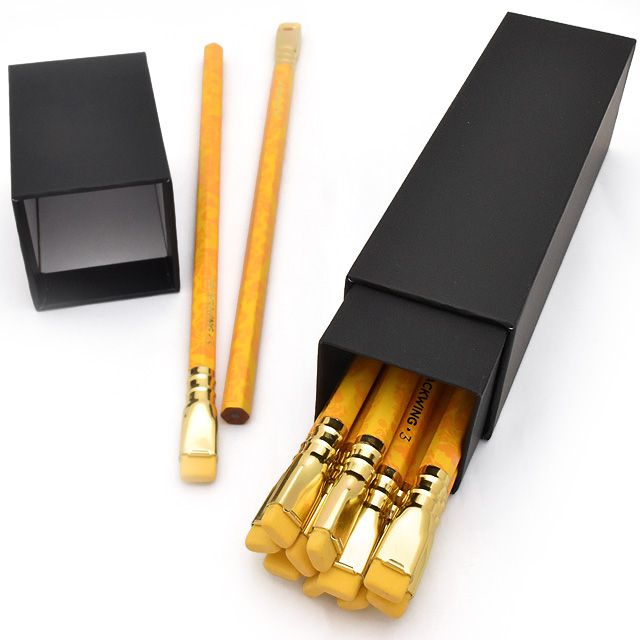 BLACKWING（ブラックウィング） 鉛筆 限定品 ブラックウィング 3 1ダース ターメリックイエロー 105443