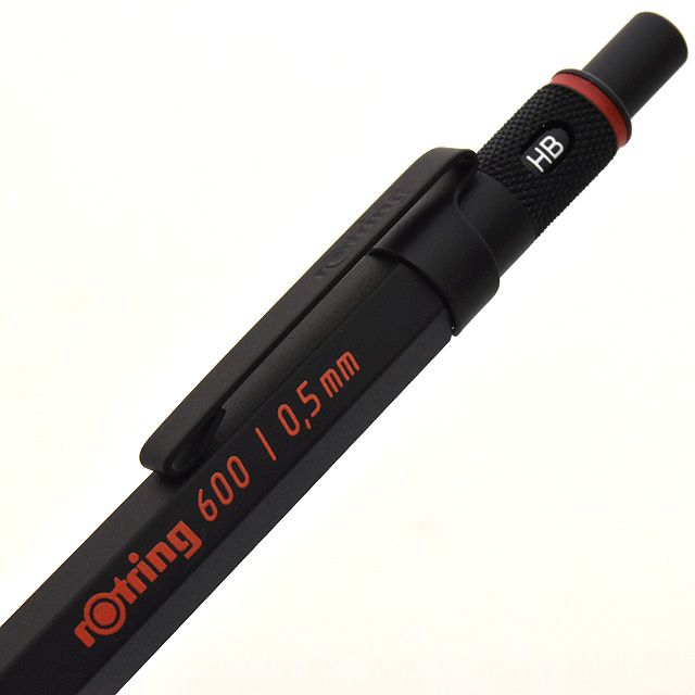 rOtring（ロットリング） 数量限定 メカニカルペンシル 0.5mm ロットリング600シリーズ 製図用シャープペンシル ギフトセット 【ペンシル替芯2種＋ティッキー20消ゴム付き】