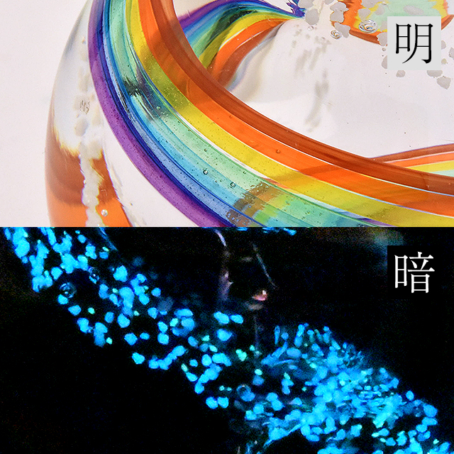 Pent〈ペント〉 ペンスタンド/ペーパーウェイト byアートファクトリー 虹と天の川