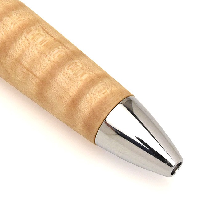 工房 楔 ボールペン フィーネペン 楓ちぢみ杢 | 世界の筆記具ペンハウス