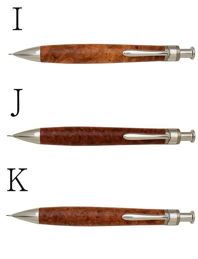 工房楔工房楔 0.5mmペンシル楔 花梨こぶ杢 - 筆記具