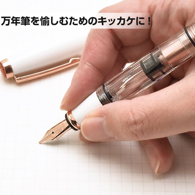 TWSBI（ツイスビー） 万年筆 ダイヤモンド mini ホワイトローズ