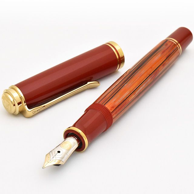 Pelikan M600 Tortoiseshell-Red】Pelikan ペリカン 特別生産品 M600 ...