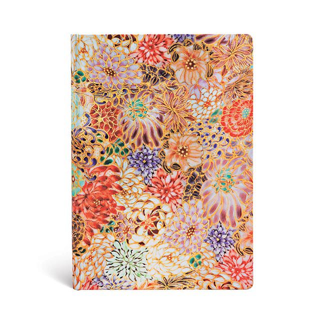 Paperblanks（ペーパーブランクス） ノートブック ミディ MIDI 小花詰め PB3618-0 罫線