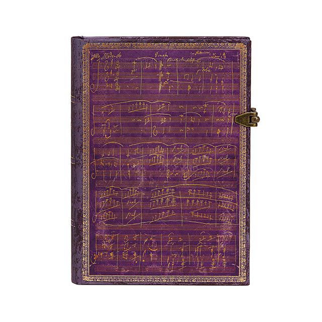 Paperblanks（ペーパーブランクス） ノートブック ミディ MIDI ベートーヴェン生誕250年 ヴァイオリン・ソナタ PB6401-5 罫線