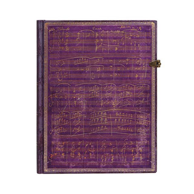 Paperblanks（ペーパーブランクス） ノートブック ウルトラ ULTRA ベートーヴェン生誕250年 ヴァイオリン・ソナタ PB6398-8 罫線