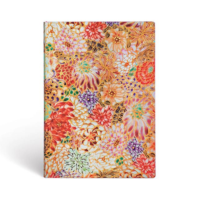 Paperblanks（ペーパーブランクス） ノートブック Flexis ミディ MIDI Flexis 小花詰め FB4435-2 罫線