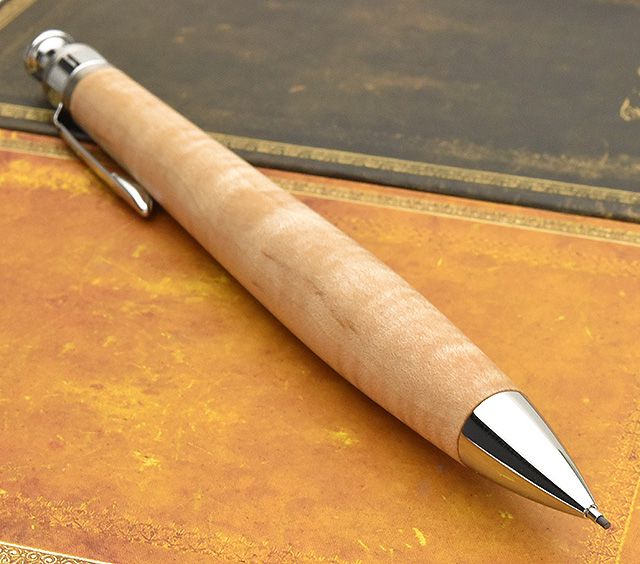工房 楔 0.9mmペンシル楔 楓ちぢみ杢 | 世界の筆記具ペンハウス